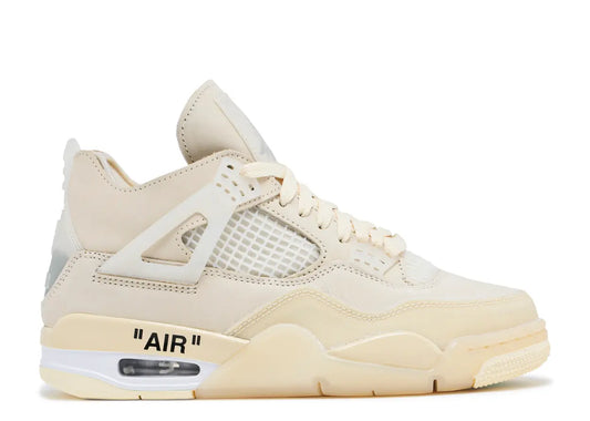 Jordan 4 Retro X Off White 'Sail'