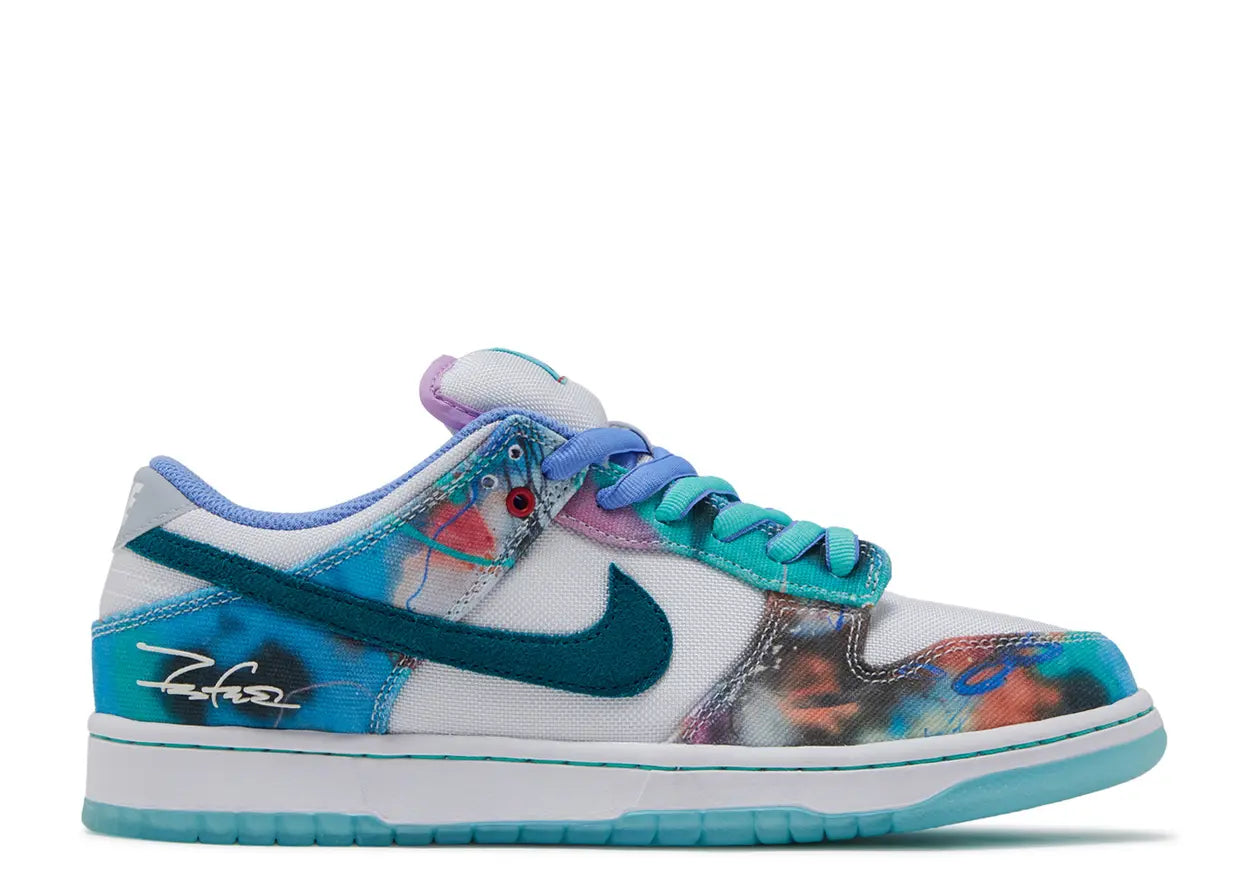 Dunk Low Pro SB X Futura Laboratories 'Bleached Aqua'
