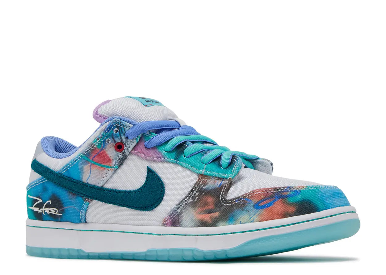 Dunk Low Pro SB X Futura Laboratories 'Bleached Aqua'