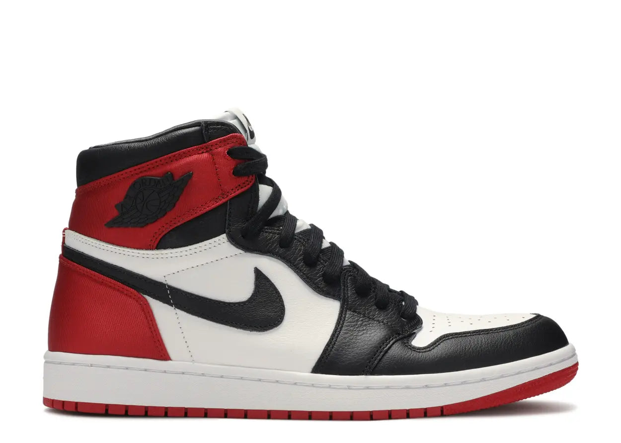 Jordan 1 Retro High 'Satin Black Toe'