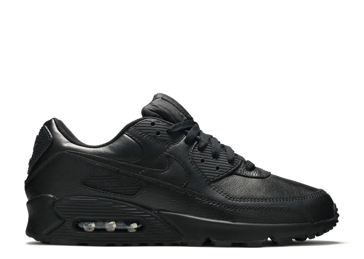 Air Max 90 Leather 'Triple Black'